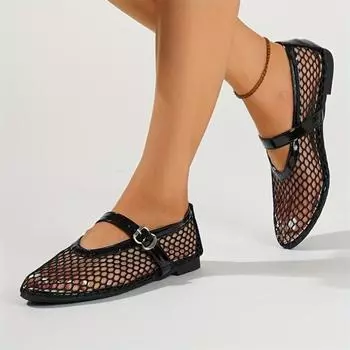 Женские туфли Мэри Джейн на плоской подошве, модные лоферы, летние туфли на плоской подошве, черные, красные, женские балетки, повседневная обувь, большой размер 35 белый