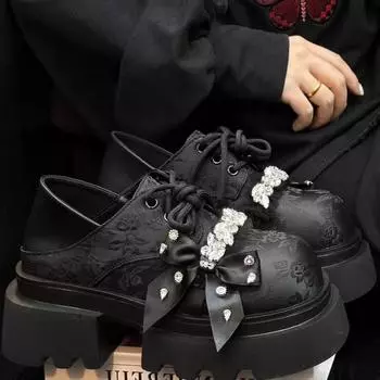 Женские туфли Мэри Джейн на высоком каблуке Туфли в стиле Лолита Туфли-лоферы в стиле ретро Женские дизайнерские туфли-лодочки весна-лето для ходьбы Zapatillas 35