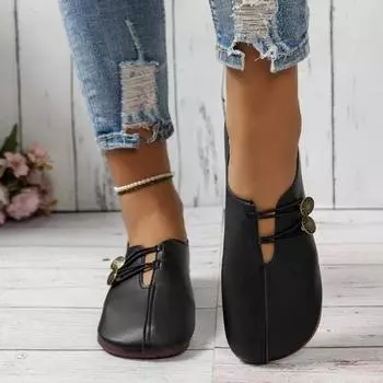 Женские туфли Marie Janes Shoes Весенние повседневные спортивные кроссовки Trend Brand Женская модная обувь Новые туфли на шнуровке Femme Zapatos 36 чёрный