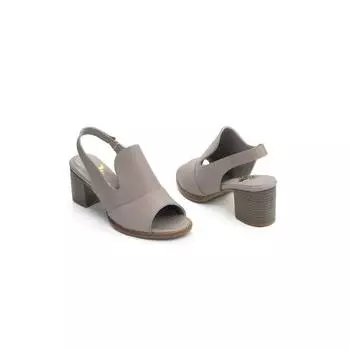 Женские туфли на каблуке из натуральной кожи Стильные сандалии Уличная обувь Удобная повседневная обувь Качественный стиль Легкие сандалии