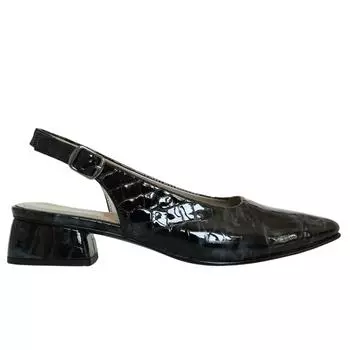 Женские туфли на каблуке из натуральной кожи для повседневного использования