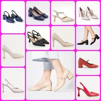 Женские туфли на каблуке из натуральной кожи на шпильке с острым носком