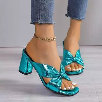 Женские туфли на каблуке, летние туфли на высоком каблуке, женские туфли-лодочки, размер плюс 42, повседневные, модные, женские, золотистые, с открытым носком 34