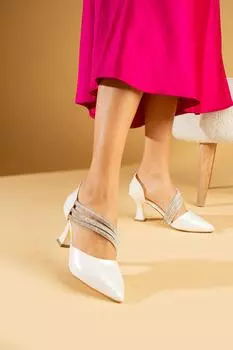 Женские туфли на кубковом каблуке Stone Band 018-51-24Объем