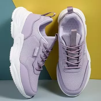 Женские туфли на платформе, вулканизированные летние женские повседневные белые кроссовки, спортивные сетчатые дышащие лоферы для женщин, удобные для бега 35