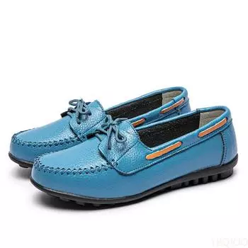 Женские туфли на плоской подошве для медсестер, женские мокасины на шнуровке, кроссовки для женщин, дышащая обувь на плоской подошве для прогулок, Chaussure Femme 35