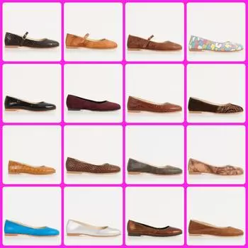 Женские туфли на плоской подошве из натуральной кожи Удобная мягкая обувь