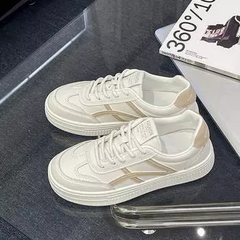 Женские туфли на плоской подошве Летний стиль Студенческие кроссовки Aggan Shoes Little White For Girls Женские кроссовки 35