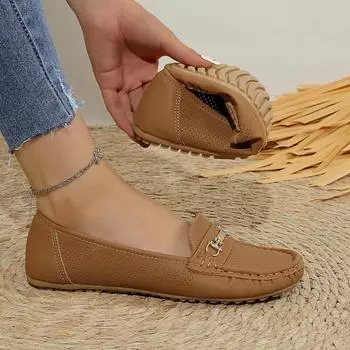 Женские туфли на плоской подошве, однотонные сетчатые мокасины, неглубокие туфли для женщин, мягкие трикотажные балетки на плоской подошве, повседневные кроссовки без застежек для женщин 36