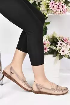 Женские туфли на плоской подошве Ortho Pedik Comfort из натуральной кожи