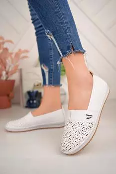 Женские туфли на плоской подошве, повседневные ортопедические удобные балетки