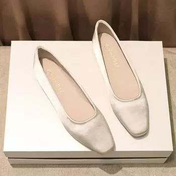 Женские туфли на плоской подошве с нескользящей подошвой в корейском стиле для офиса для женщин со скидкой, шикарные и элегантные, популярные, модные, дешевые, ликвидация 34