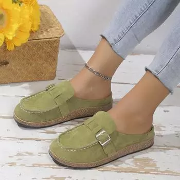 Женские туфли на плоской подошве в стиле ретро, удобные лоферы, летние новые повседневные кеды больших размеров на плоской подошве для женщин, Zapatos De Mujer 36 чёрный