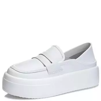 Женские туфли на плоской подошве весна-лето Женские каблуки 5 см Натуральная кожа Chaussures Femme Повседневные женские мокасины Балетки на плоской подошве 34 белый