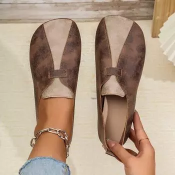 Женские туфли на плоской подошве весна-осень высокого качества, лоферы, повседневные кроссовки на плоской подошве, женские удобные балетки для женщин 36
