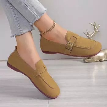 Женские туфли на плоской подошве весна-осень дизайнерские туфли-лоферы удобные рабочие социальные деловые туфли для женщин модная женская обувь для активного отдыха 36