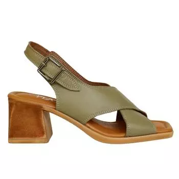 Женские туфли на высоком каблуке из натуральной кожи