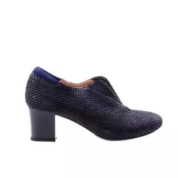 Женские туфли на высоком каблуке из натуральной кожи