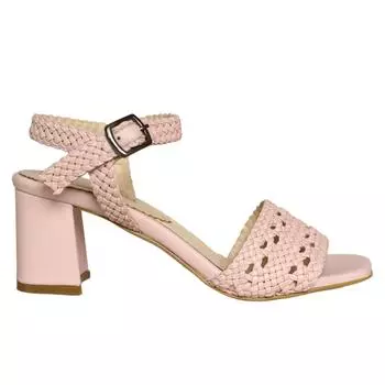 Женские туфли на высоком каблуке из натуральной кожи