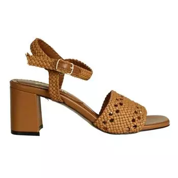 Женские туфли на высоком каблуке из натуральной кожи