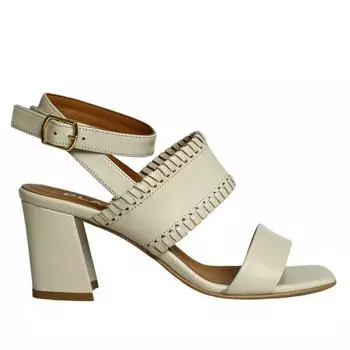 Женские туфли на высоком каблуке из натуральной кожи