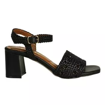 Женские туфли на высоком каблуке из натуральной кожи