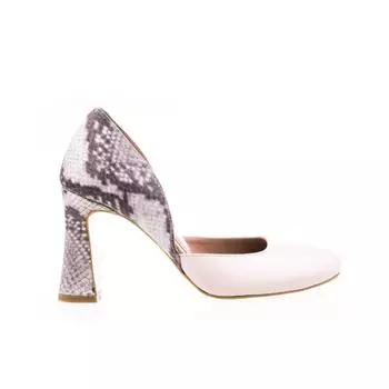 Женские туфли на высоком каблуке из натуральной кожи