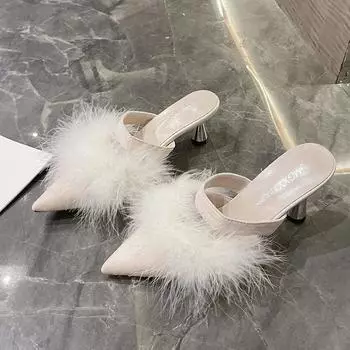 Женские туфли на высоком каблуке Модные босоножки на тонком высоком каблуке Женские туфли на шнуровке Модные босоножки Женская обувь для вечеринок 39