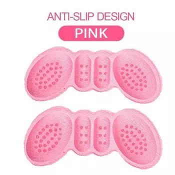 Женские туфли на высоком каблуке, регулируемый размер, клейкая подкладка для пятки, защитная наклейка, облегчение боли, уход за ногами, Erts розовый