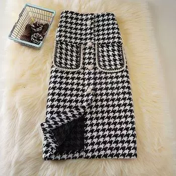 Женские юбки с высокой талией, элегантные, повседневные, уличные, офисные, женские, винтажные, ретро-юбки S белый