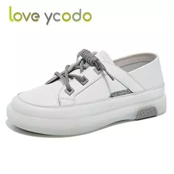 Женские удобные студенческие кожаные туфли из натуральной кожи на весну, лето и осень, с низким берцем на мягкой подошве, на плоской подошве, размеры 35-42 42