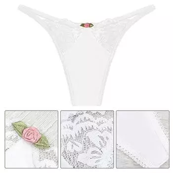 Женские удобные трусики без маркировки, кружевные стринги, женские простые модели в Европе и США XS