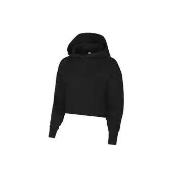 Женские укороченные худи с длинными рукавами Nike Yoga Luxe, черные DM6982-010 M