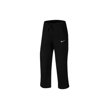 Женские укороченные повседневные брюки с широкими штанинами Nike, черные CJ2666-010 M