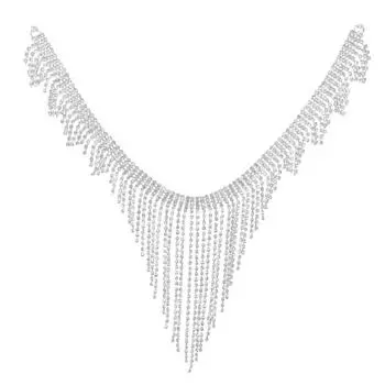 Женские украшения со стразами, нижнее белье со стразами, женские аксессуары для талии One Size белый