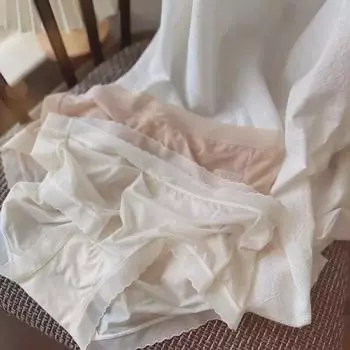 Женские ультратонкие дышащие быстросохнущие бесшовные трусы из ледяного шелка One Size (80-135 jin)