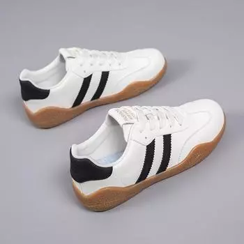 Женские универсальные легкие немецкие кроссовки 2024 года — модная мягкая подошва, нескользящая, повседневно-спортивная, белого цвета 40 коричневый