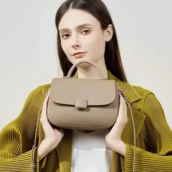 Женские универсальные сумки через плечо из натуральной кожи премиум-класса, новые