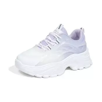 Женские универсальные туфли для поездок на работу на толстой подошве, повседневная обувь, новая весна-лето 2024, сетчатая подкладка для женщин 35 синий