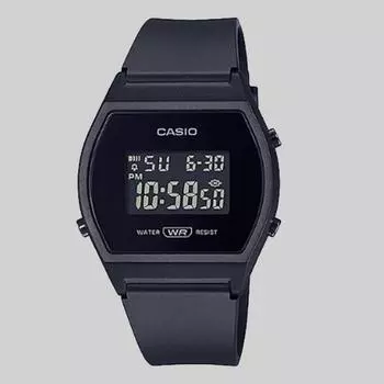 Женские уретановые электронные часы Casio LW-204-1B