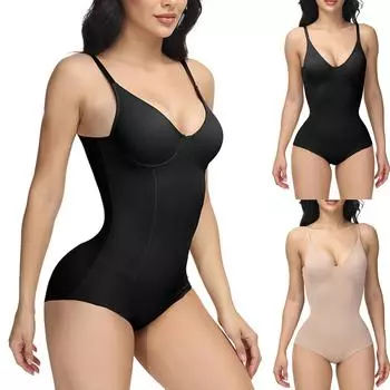 Женские утягивающие трусы Body Shaper Belly Pants Open Hip Lifting Sling Нижнее белье S чёрный