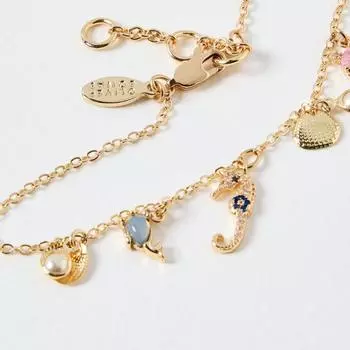 Женские ювелирные изделия, ремни, летняя пляжная коллекция, морской конек, темно-синие сапоги с подвеской, ожерелье, подарок для девушки