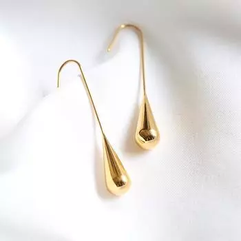 Женские ювелирные серьги из настоящего золота 14 карат, розовые серьги Aros Mujer Oreja, Orecchini, ювелирные изделия из желтого золота 14 карат, Bizuteria золотой