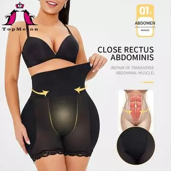 Женские узкие и тонкие брюки на бедрах с высокой талией и пенопластовой подкладкой 6XL чёрный