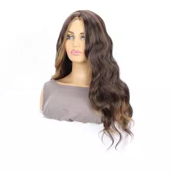 Женские вьющиеся волосы средней и длинной длины 26inch