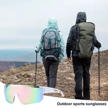 Женские велосипедные солнцезащитные очки с носоупорами, солнцезащитный козырек, ветрозащитный, без оправы, УФ-свет, прозрачный, ясный вид, летние уличные солнцезащитные очки, аксессуары для очков