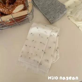 Женские весенне-летние новые вертикальные сетчатые дышащие полые прямые гольфы-трубы 1 pair