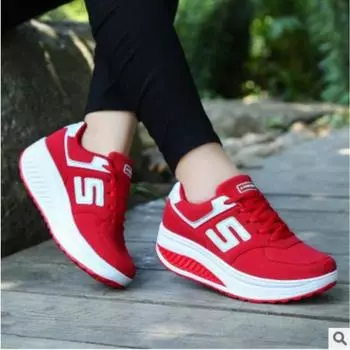 Женские весенние и осенние кожаные туфли для отдыха и спортивная обувь 35 серый/розовый