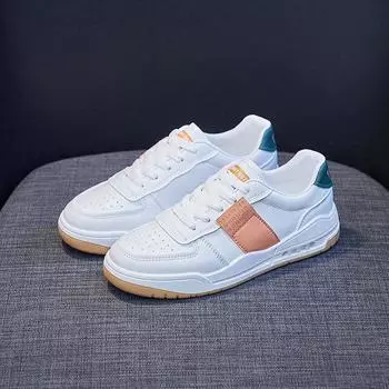 Женские весенние кроссовки для активного отдыха на открытом воздухе, белые кроссовки, женские вулканизированные кроссовки 35 белый