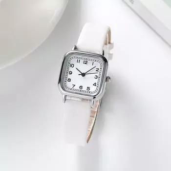 Женские винтажные квадратные наручные часы в римском стиле, популярные корейские часы